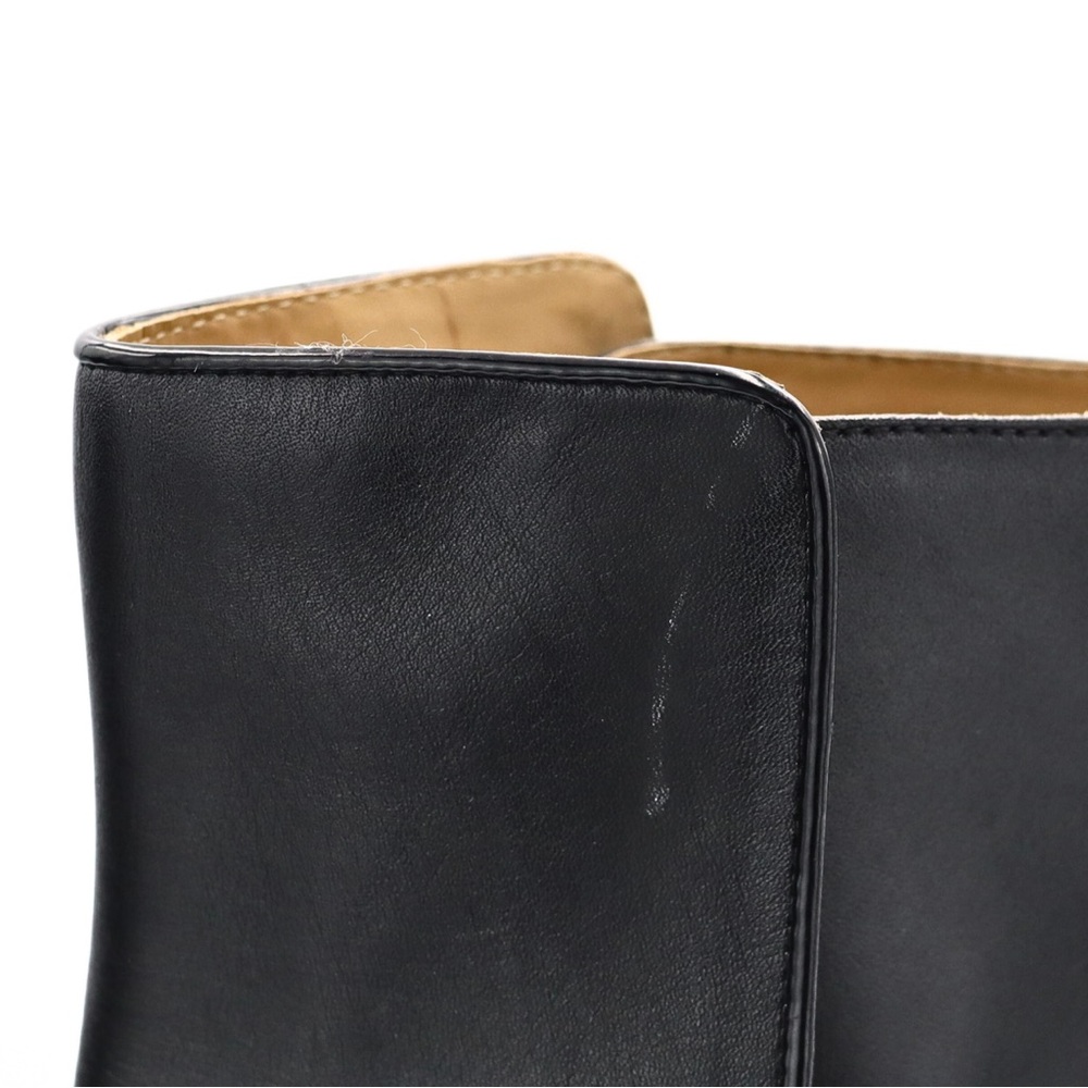 Tory Burch Kira 70MM Bootie Black Leather Ankle Boots US 9.5 M - Picture 12 of 14